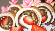 Maki fraise nutella