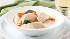 Blanquette de dinde au Cookeo