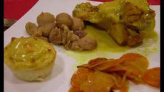 Blanquette de dindonneau au curry