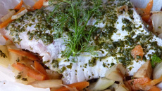 Papillote d'églefin