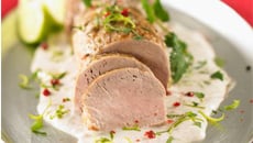 Filet de veau au lait de coco et citron vert