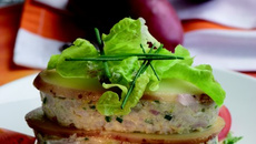 Millefeuille de Chérie et tartare de thon