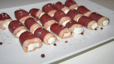 Magret de canard fumé au chèvre et poivre de Setchuan