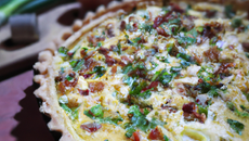 Quiche composée