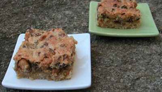 Carrés aux cacahuètes