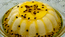 Mousse généreuse aux fruits de la passion