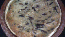 Quiche au thon et champignons de Paris