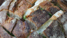 Blooming bread au Vieux Pané et persil