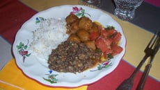 Rougail saucisse économique