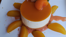 Bavarois aux abricots