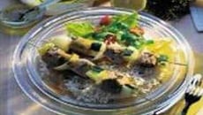 Brochettes de veau au citron