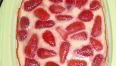 Clafoutis léger aux fraises