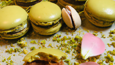 Macarons pistaches