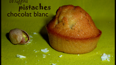 Muffins chocolat blanc et pistaches