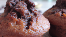 Muffins aux pépites de chocolat ultra rapide