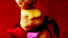 Brochettes de choux passion / gingembre / vanille