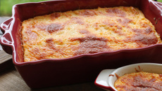 Polenta crémeuse gratinée au Gusto Intenso Giovanni Ferrari