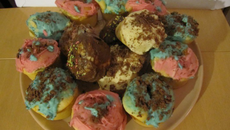 Cupcakes chocolat blanc et noisettes