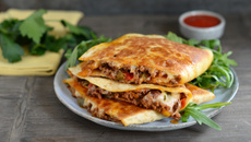 Quesadillas à la viande hachée