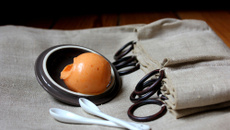Sorbet à l'abricot maison