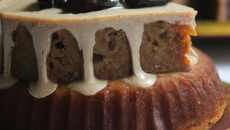 Cake à la crème de pruneaux