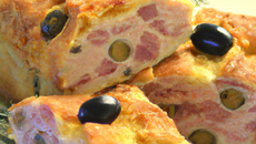Cake olives - jambon