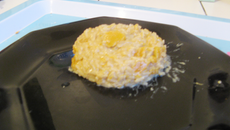 Risotto au potiron à la marocaine