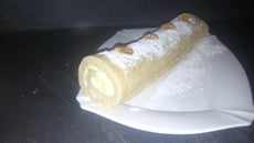 Bûche aux noix et aux poires