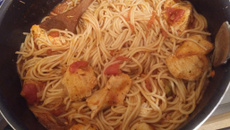 Blancs de poulet sauce tomate