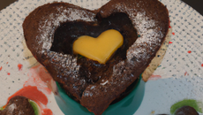 Fondant au chocolat cœur surprise