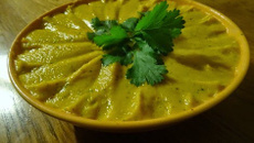 Purée de carotte à l'anis vert