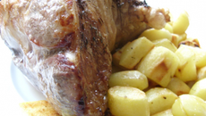 Souris d'agneau à la crêtoise