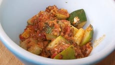 Courgettes à l'ail blanc de Lomagne et épices