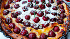Clafoutis rhum-cerises