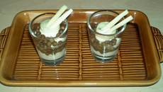 Verrines aux lentilles