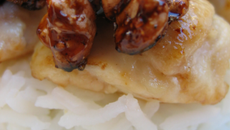 Poulet fermier aux noix