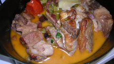 Poitrine de veau braisée