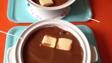 Fondue aux 2 chocolats façon Yves