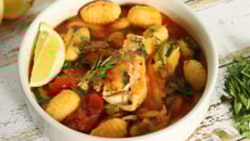 Cocotte de cabillaud aux gnocchis