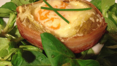 Œufs cocotte en pomme de terre