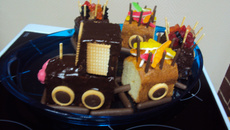 Petit train d'anniversaire