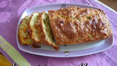 Cake petits pois chorizo