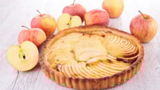 Tarte aux pommes amandes