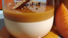 Panna cotta au kaki et speculos
