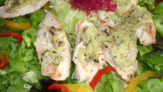 Salade de chapon à la périgourdine