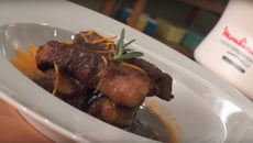 Travers de porc à l'Orangina