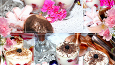 Tiramisu aux fruits rouges, ananas et biscuits roses de Reims