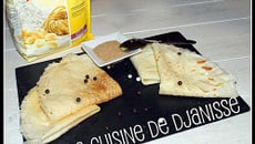 Crêpes sans gluten au lait végétal