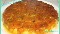 Gâteau renversé aux abricots