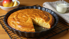 Gâteau au yaourt à la pomme sans sucre